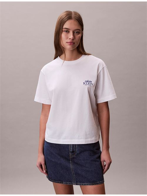 ss boxy graphic t-shirt CALVIN KLEIN JEANS | LV047F801GYAF